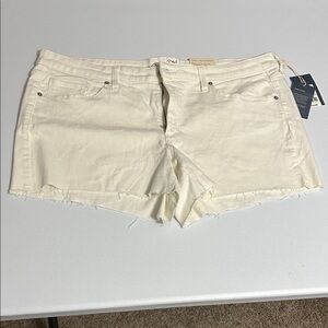 Universal Thread Women's Off-White Jean Shorts